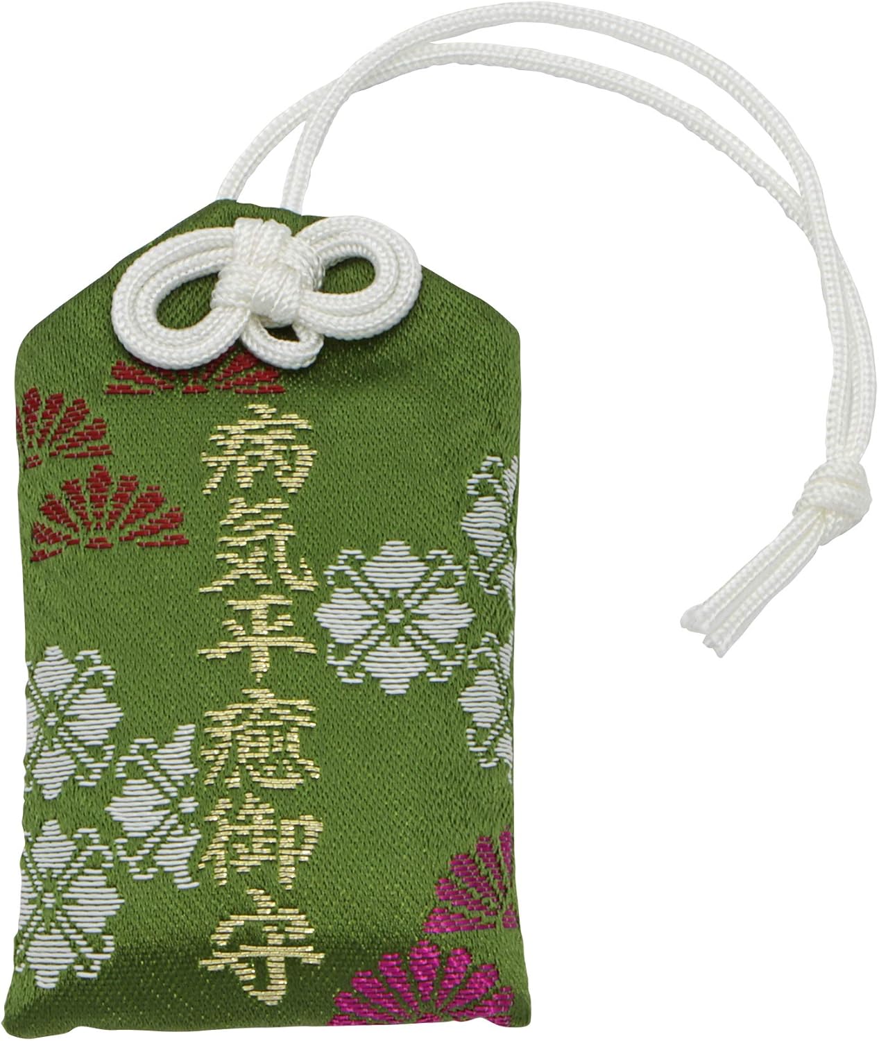 病気平癒のお守り（緑・桐箱入り）神社で祈願済み