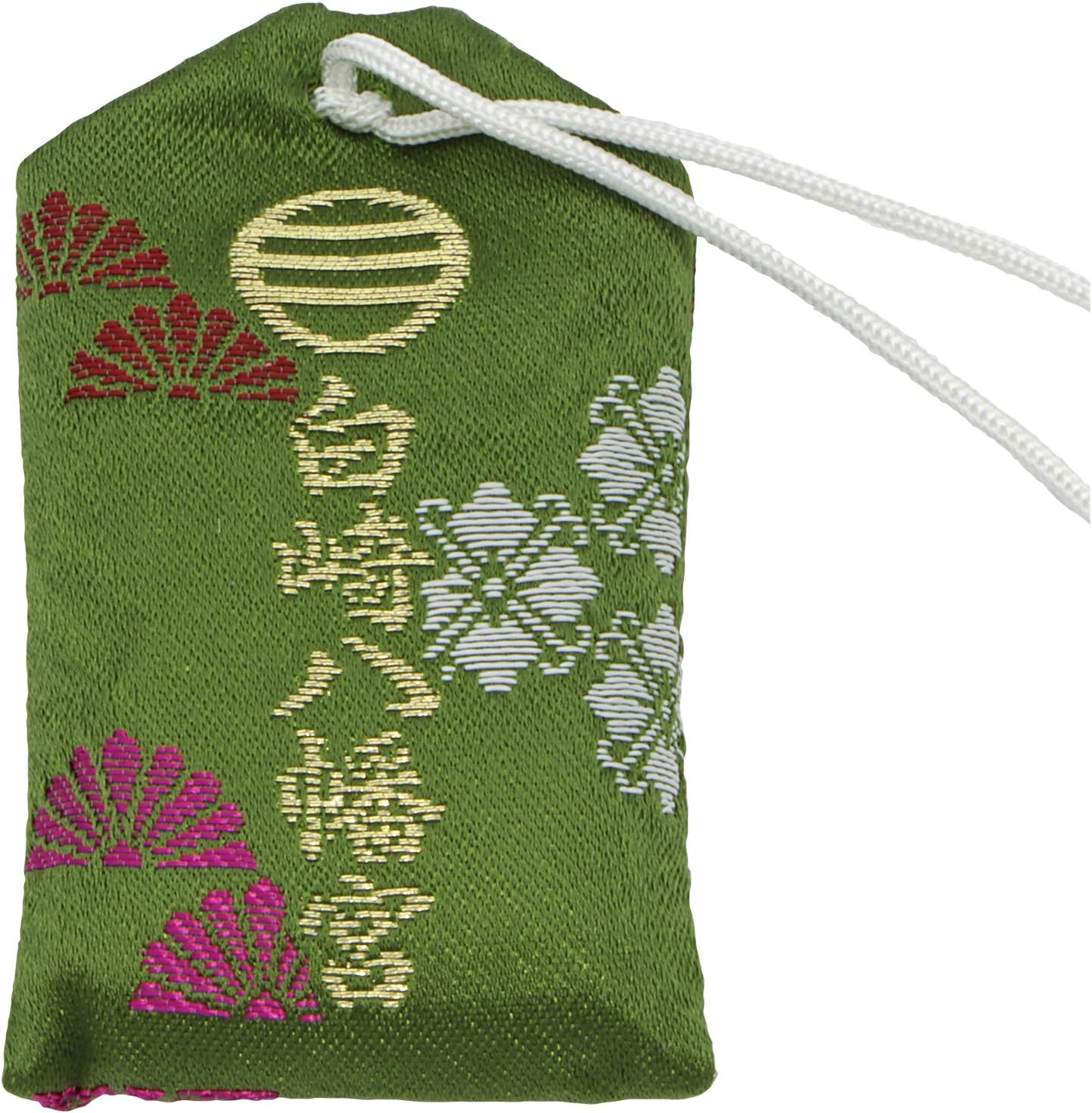 病気平癒のお守り（緑・桐箱入り）神社で祈願済み