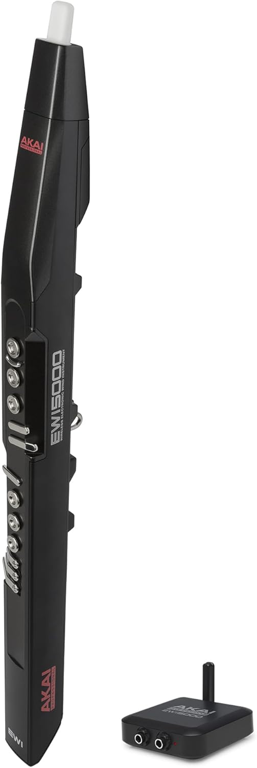 ワイヤレス黒ウインドシンセサイザー Akai Pro EWI 5000