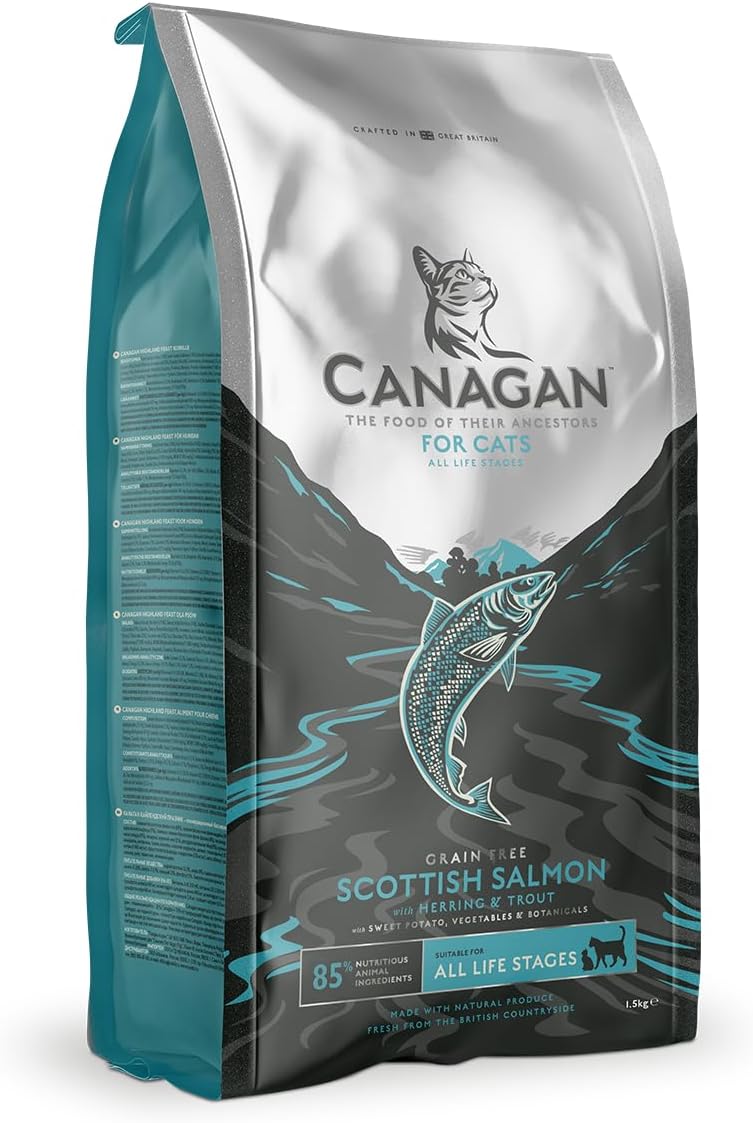 カナガン キャットフード サーモン 1.5kg グレインフリー 全猫種対応