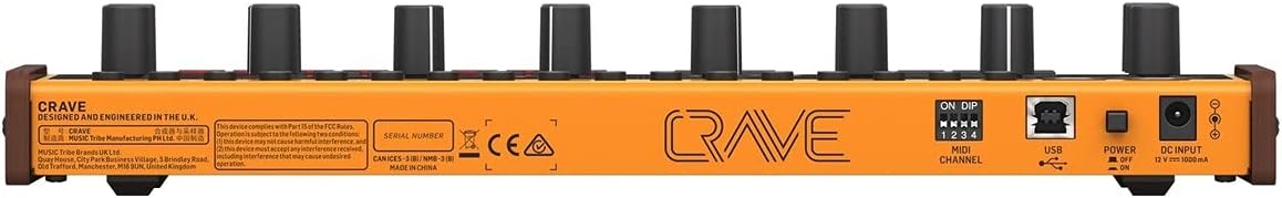 アナログセミモジュラーシンセサイザー「CRAVE」