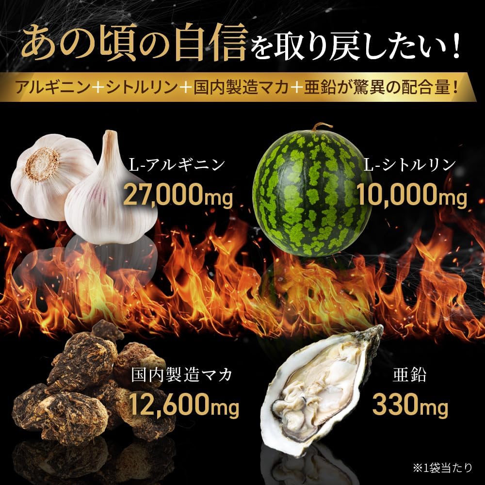 最新男性栄養サプリメント iZAPUMP 亜鉛・シトルリン・アルギニン 30日分 日本製