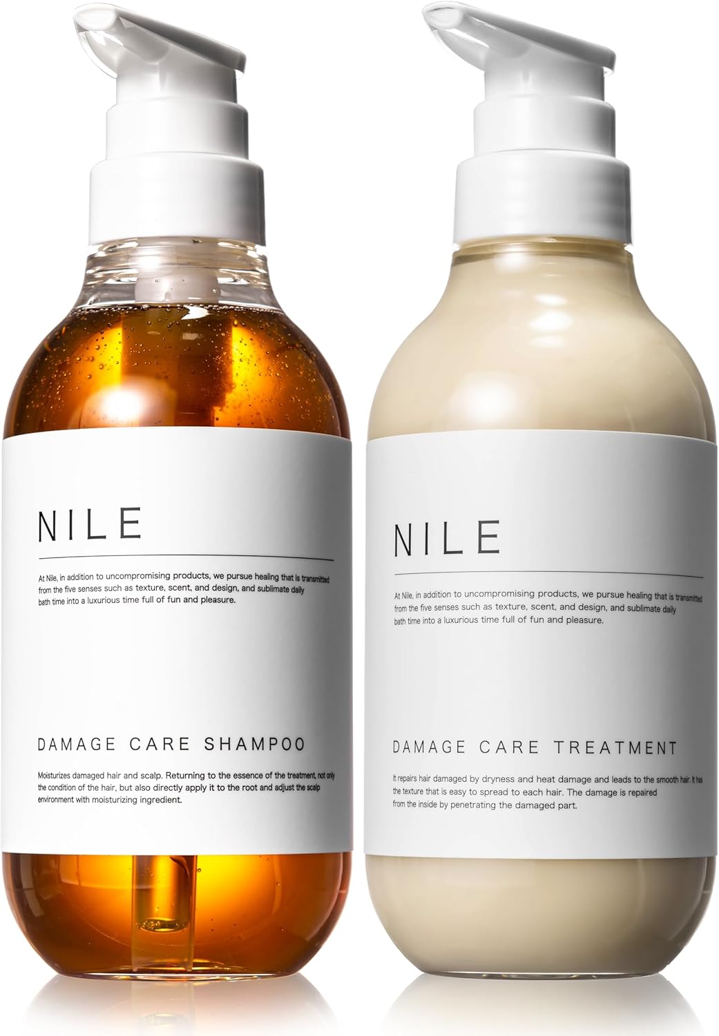 ダメージケアシャンプー＆トリートメントセット（400ml×2）フローラルの香り