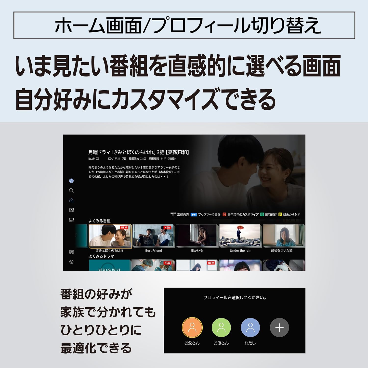 全自動DIGA 2TB ブルーレイレコーダー 7チューナー サポート同時録画6ch