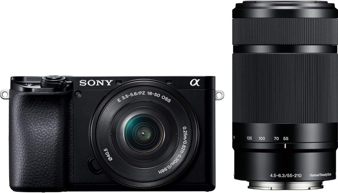 ソニー α6100 ダブルズームレンズキット ブラック ミラーレス一眼カメラ