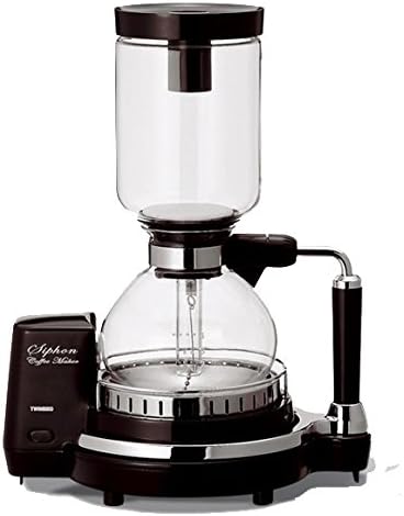 サイフォン式電気コーヒーメーカー 4杯用 日本製 ブラウン CM-D854BR