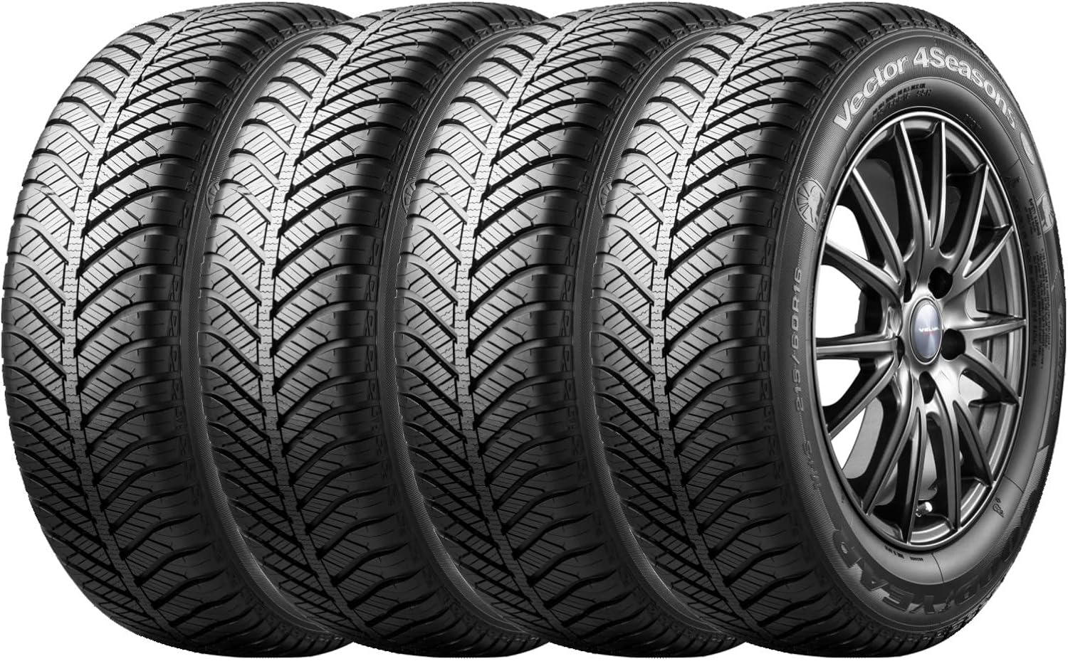 オールシーズンタイヤ 225/50R18 95H グッドイヤー Vector 4Seasons 4本セット