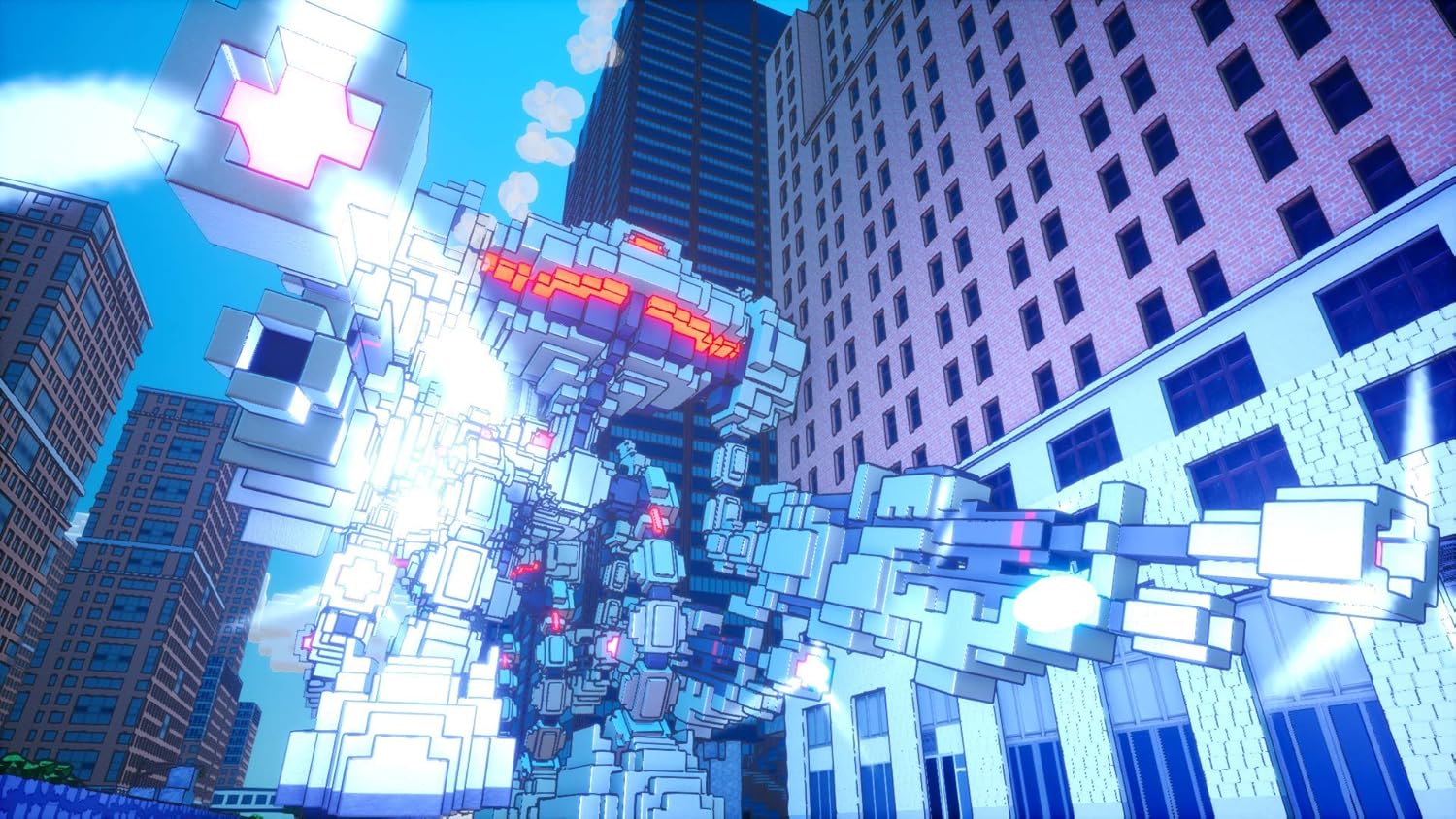 デジボク地球防衛軍 PS4版：ま~るい地球を守るアクションゲーム