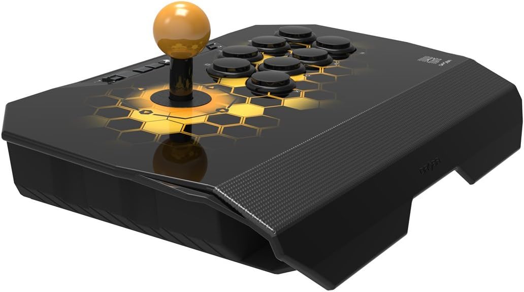 Qanba Drone アーケードジョイスティック (PS4/PS3/PC) 軽量コンパクト 30mmボタン8個