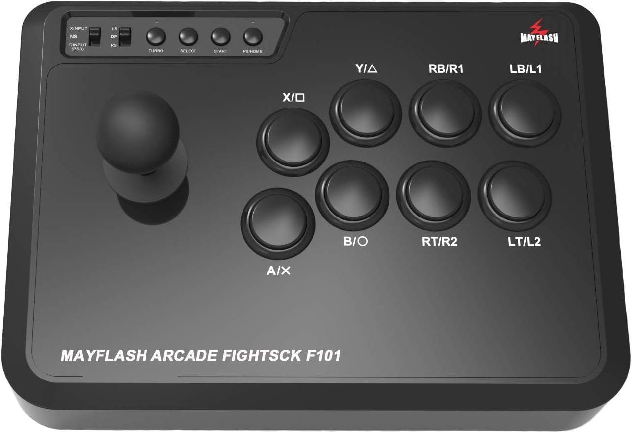 Mayflash アーケードスティック F101 NEOGEO mini/PS3/PC/Android/Switch対応【日本正規品・1年保証】