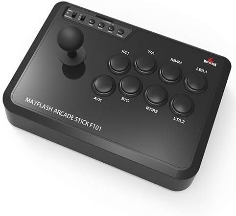 Mayflash アーケードスティック F101 NEOGEO mini/PS3/PC/Android/Switch対応【日本正規品・1年保証】