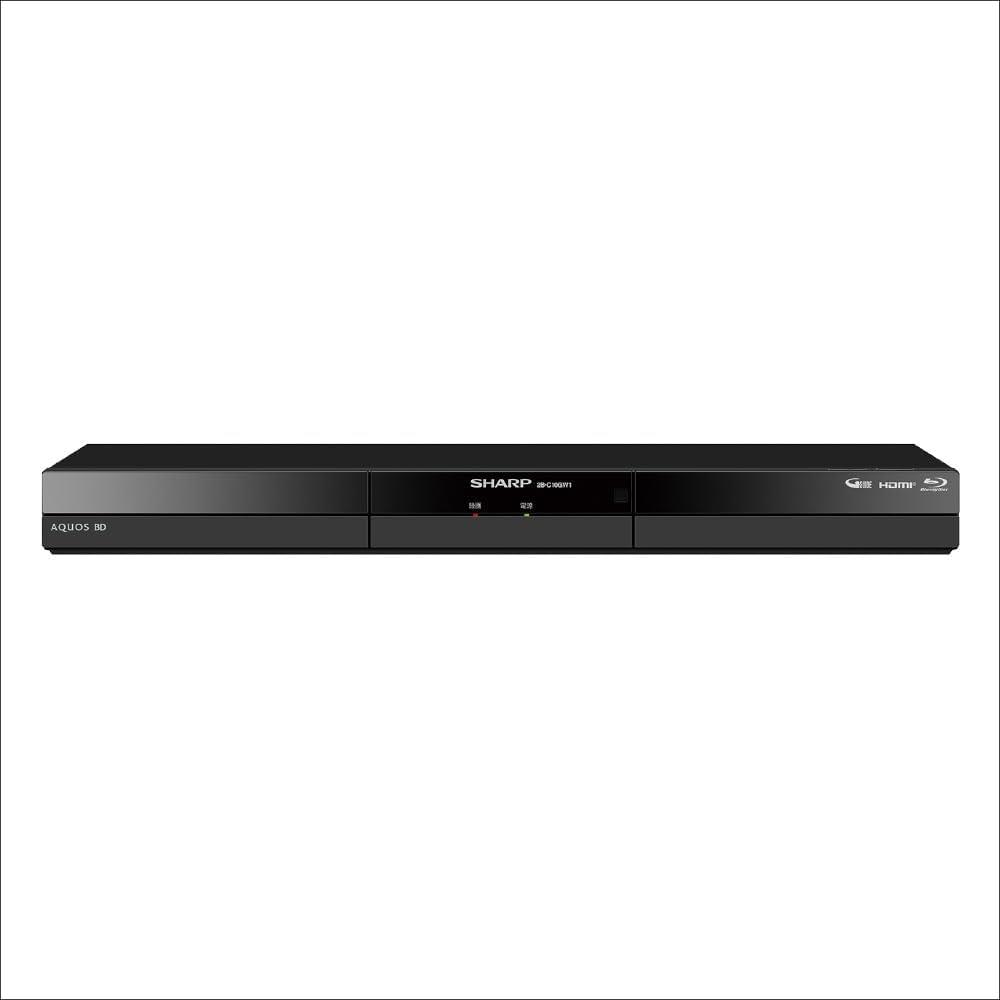 ブルーレイディスクレコーダー 1TB ダブルチューナー 外付けHDD対応