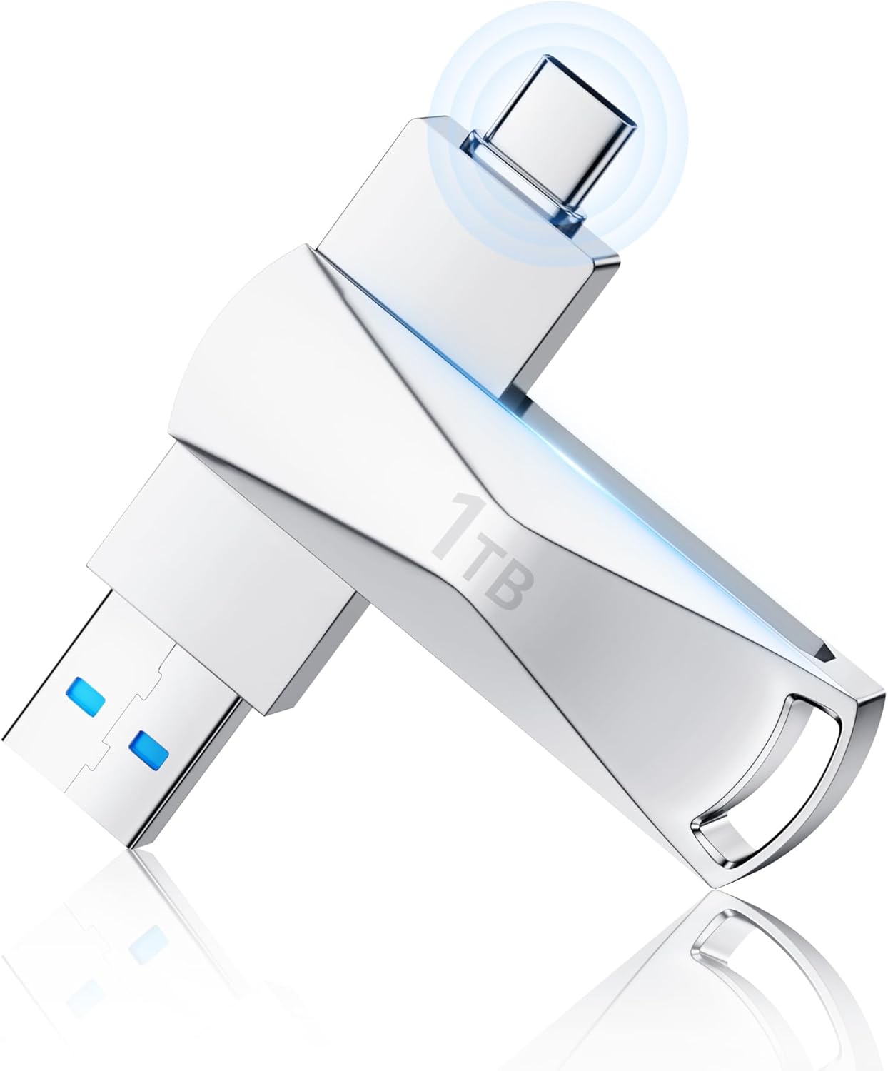 大容量1TB USBメモリ USB3.0・Type-C対応 耐衝撃・防塵仕様【スマホ/PC対応】