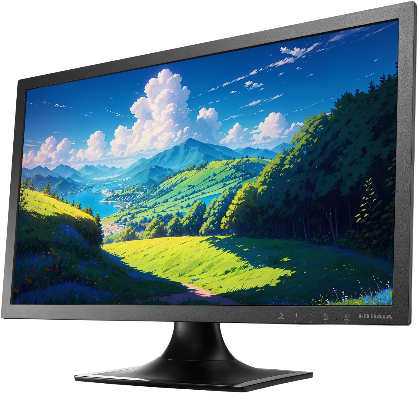I-O DATA 20.7インチ フルHDモニター ブラック スピーカー内蔵 PS5・Switch対応