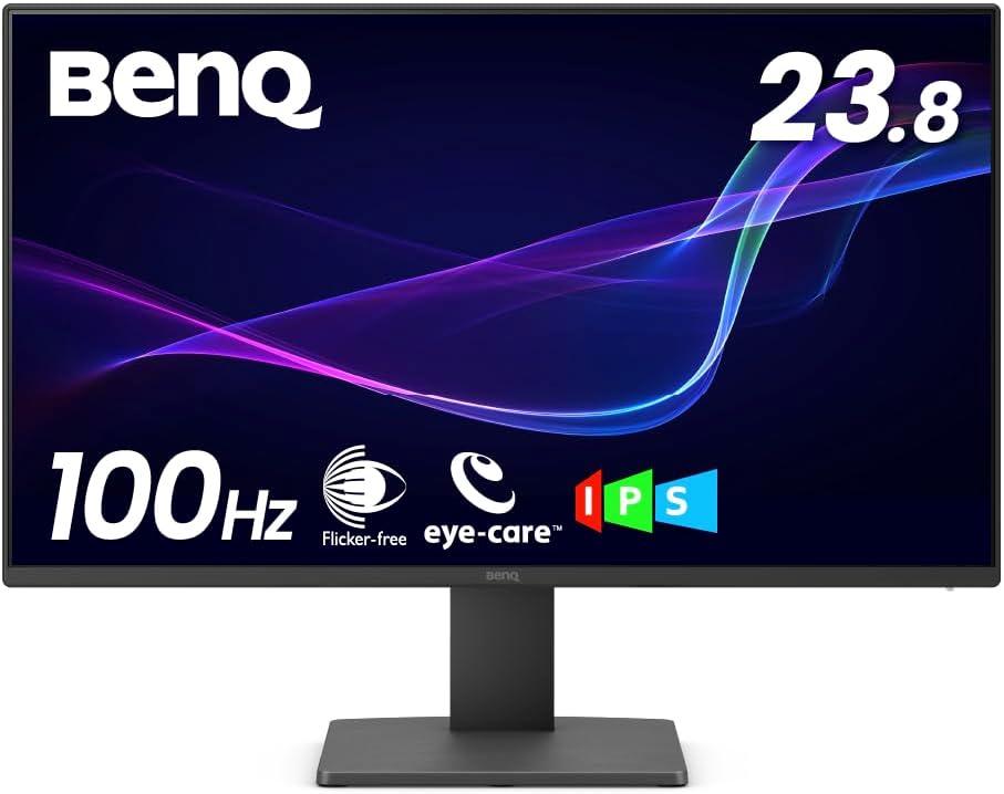 BenQ GW2491 23.8インチ アイケアFull HDモニター ブルーライト軽減/ティルト機能