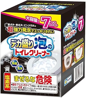 デカ盛り泡の超強力トイレクリーナー 110g×7包 － BULK LIFE