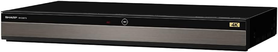 4K録画対応 シャープ 2TB 3番組同時録画ブルーレイレコーダー 4B-C20DT3