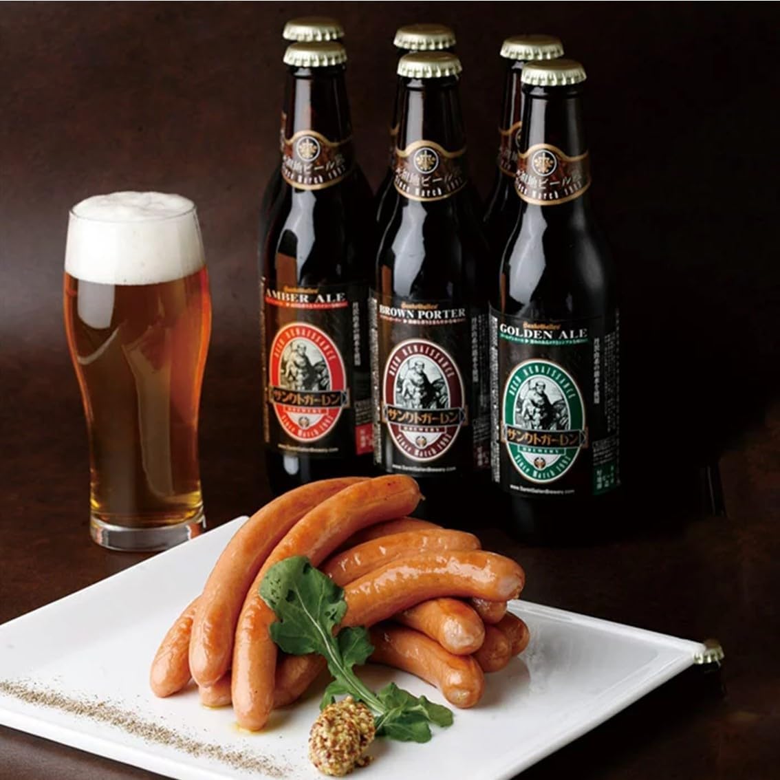 地ビールとウインナー飲み比べセット（おつまみギフト・2-3人向け）