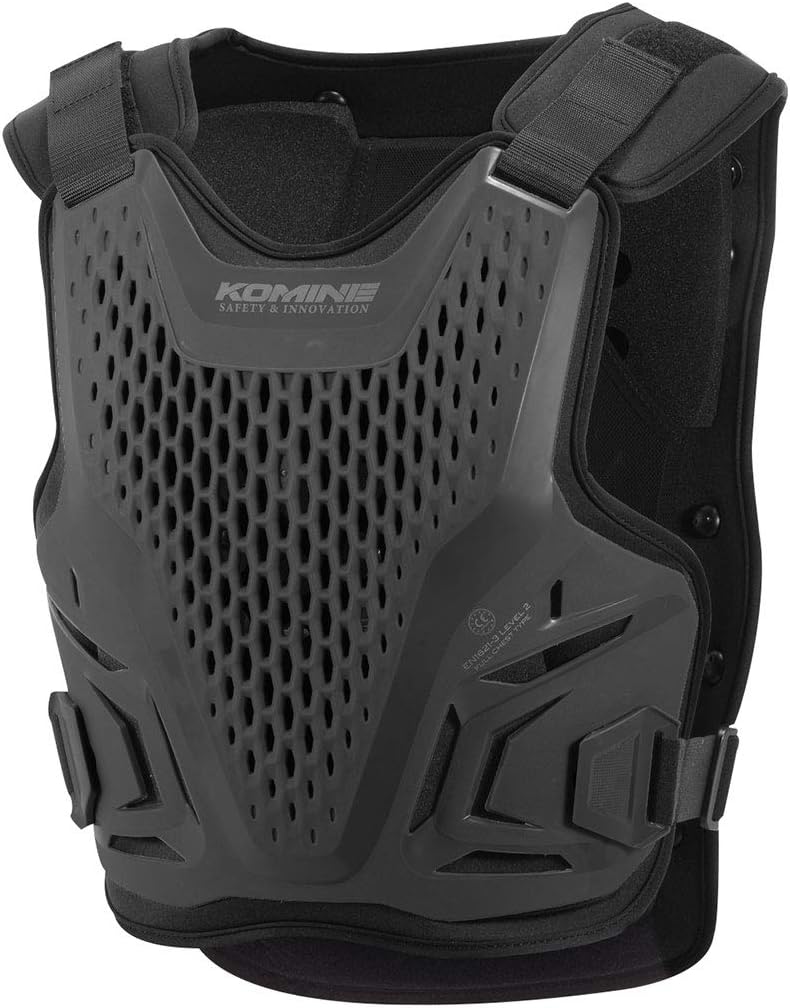バイク用CEレベル2プロテクター エアスルーフィット ブラック Free SK-828