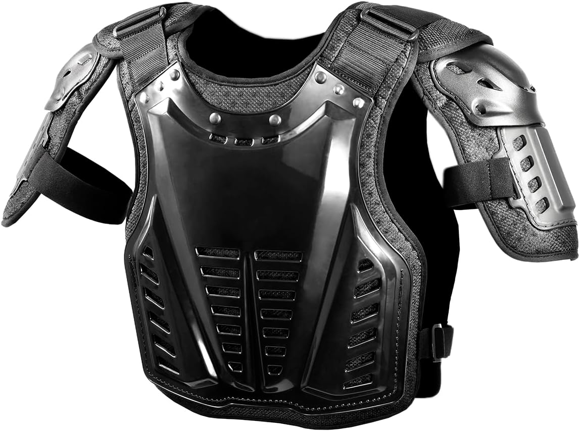 バイク用フリーサイズチェストガード SK-600 ブラック