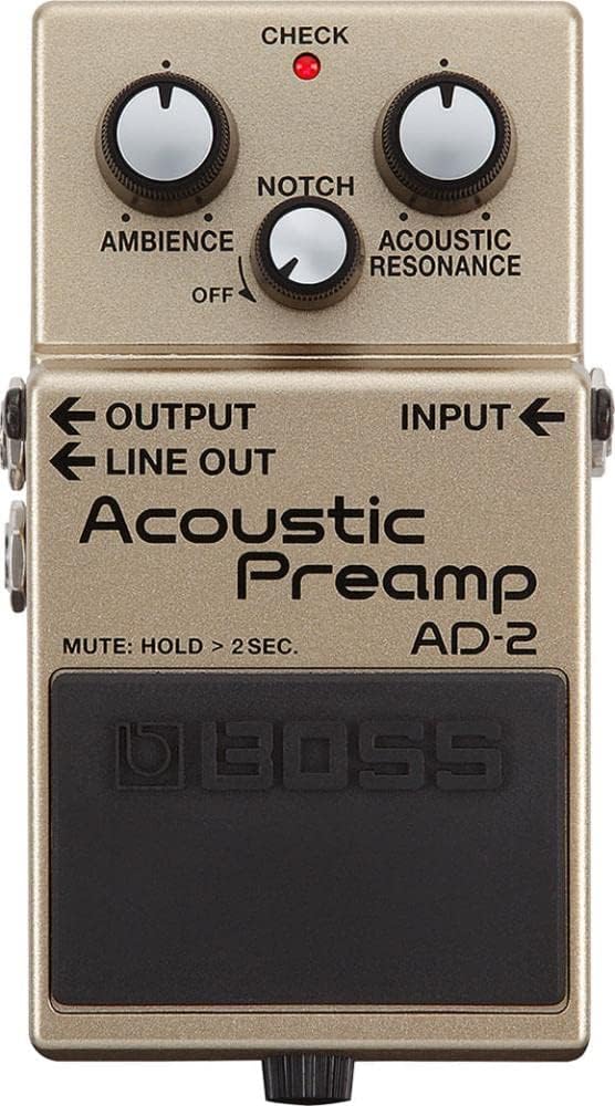 アコースティックギター用コンパクトエフェクター BOSS AD-2 アコースティックプリアンプ