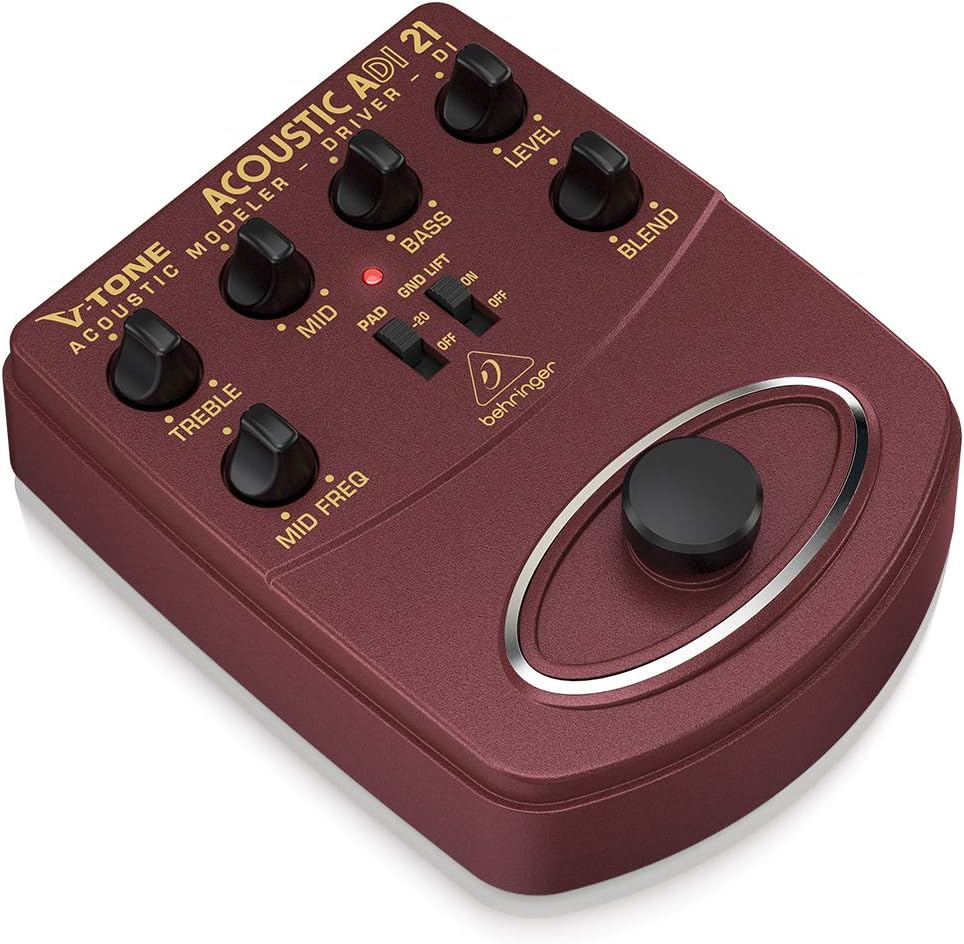 アコースティックギター用プリアンプ ダイレクトボックス V-TONE ACOUSTIC ADI21