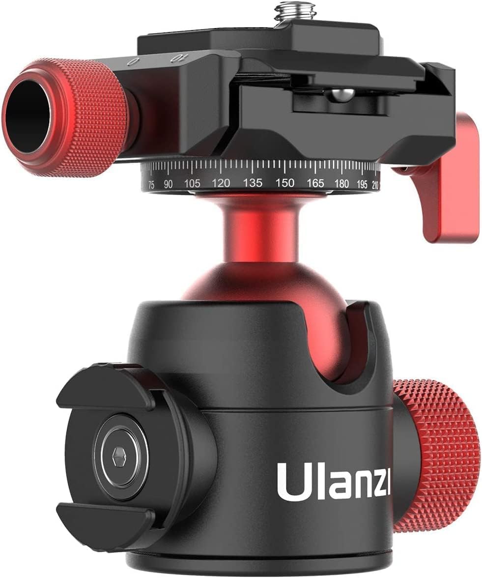 Ulanzi U-70 自由雲台 アルミ製 360度回転 アルカスイスホットシュー