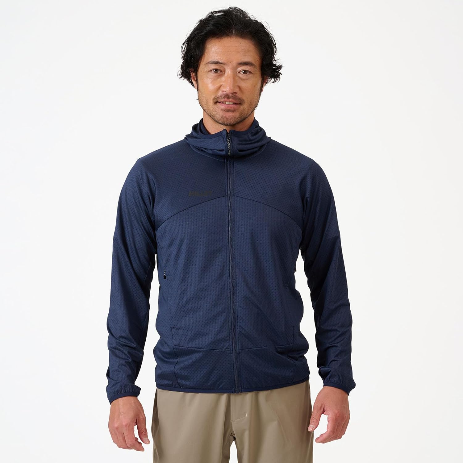 登山用 メンズ フリース フーディ ミドラーメッシュ MIV01933