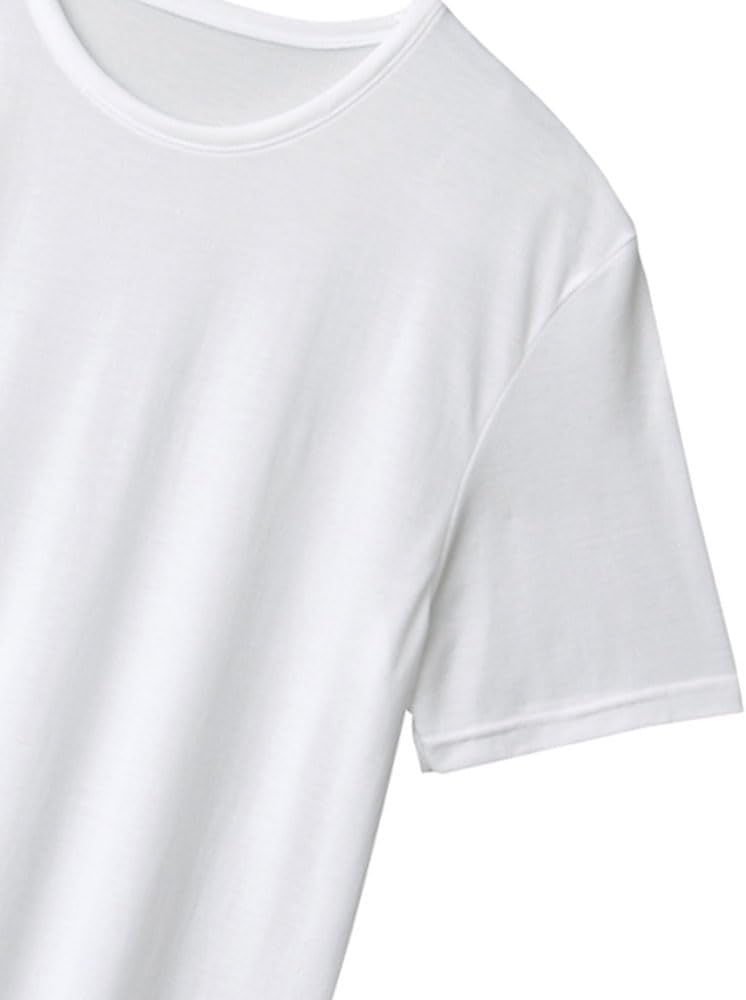 吸汗速乾・冷感・消臭機能付きクルーネックTシャツ メンズ