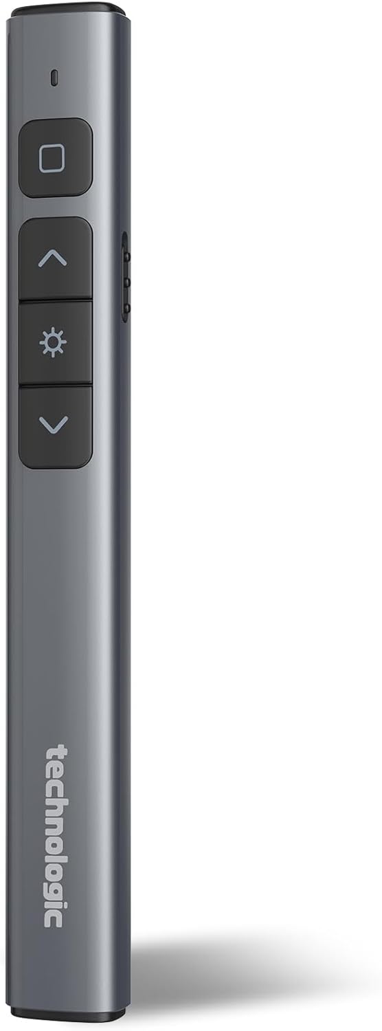 充電式レーザーポインター NEO - バッテリー不要のパワーポイントリモコン