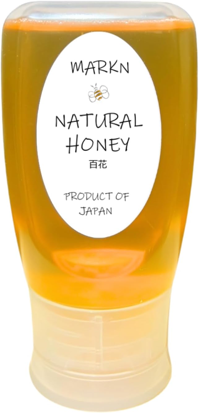 国産生はちみつ・非加熱 百花蜂蜜 300g チューブボトル