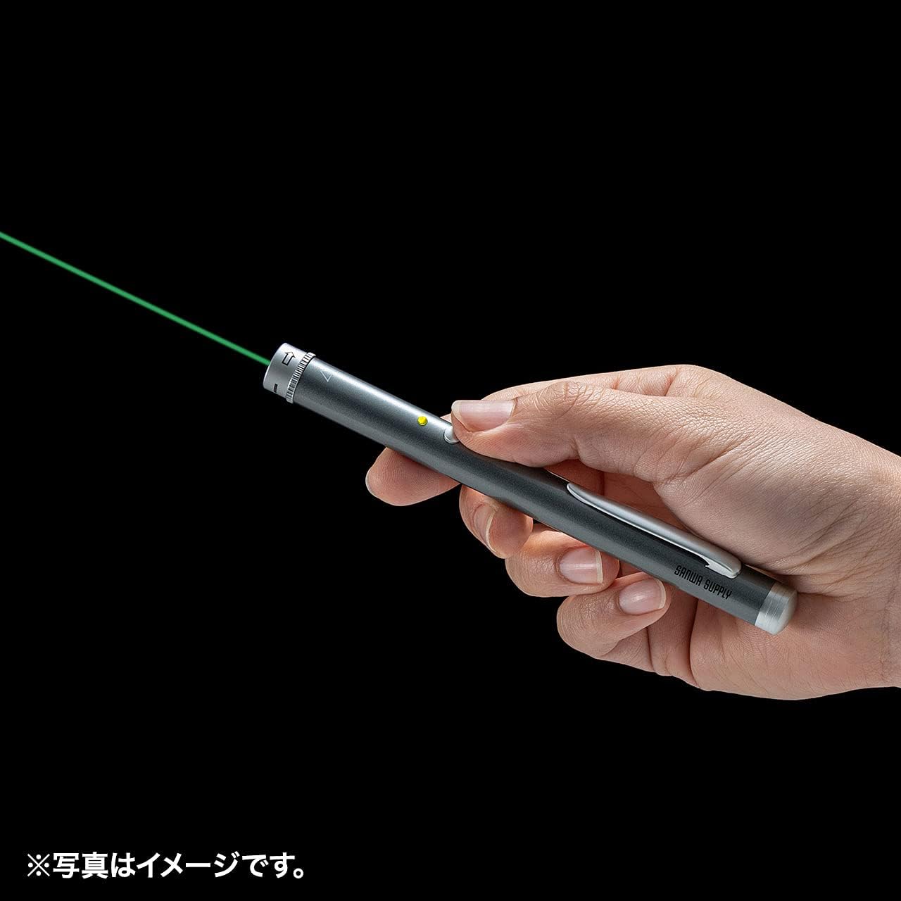 グリーンレーザー可変照射型レーザーポインター LP-GL1018GY