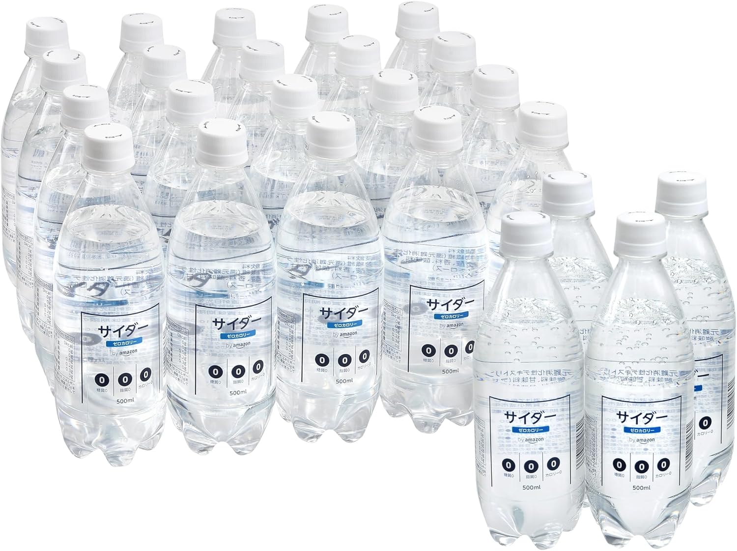 ゼロカロリーサイダー 500ml×24本セット
