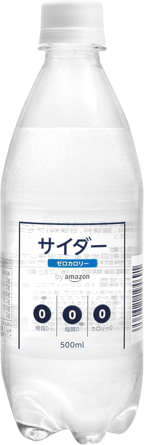 ゼロカロリーサイダー 500ml×24本セット
