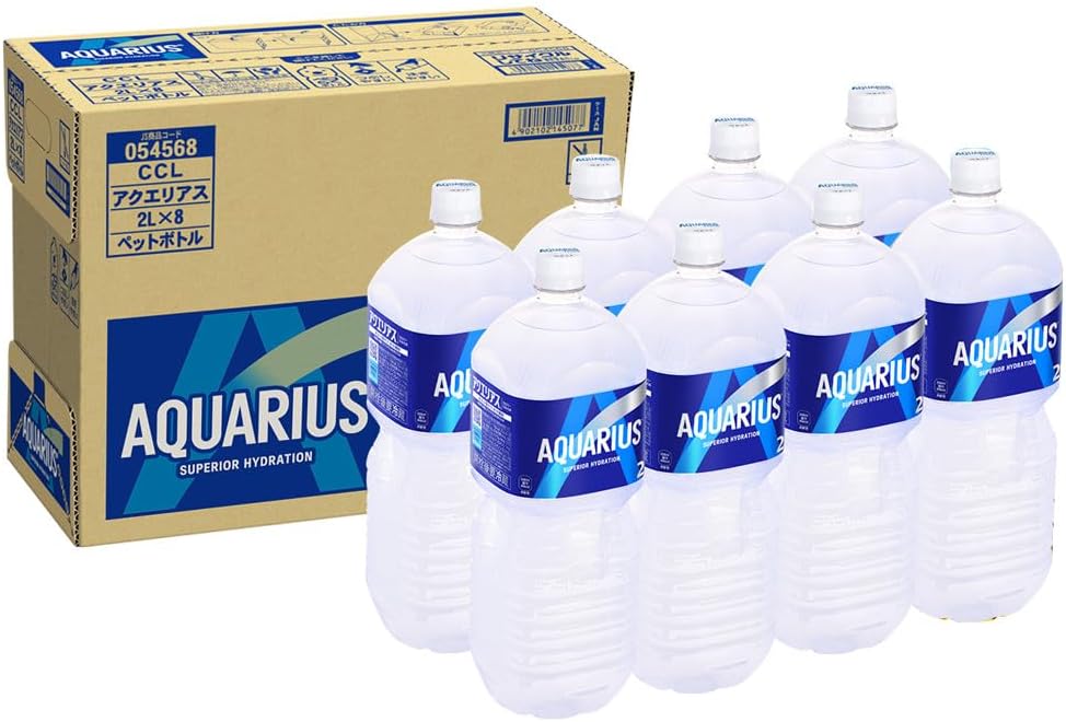 CCL アクエリアス ペットボトル 2L×8本 〔Amazon限定〕