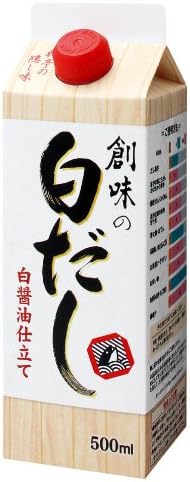白醤油仕立ての創味白だし 500ml