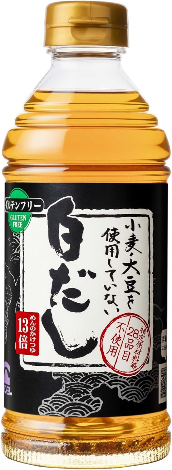 グルテンフリー 白だし 500ml（小麦・大豆不使用）