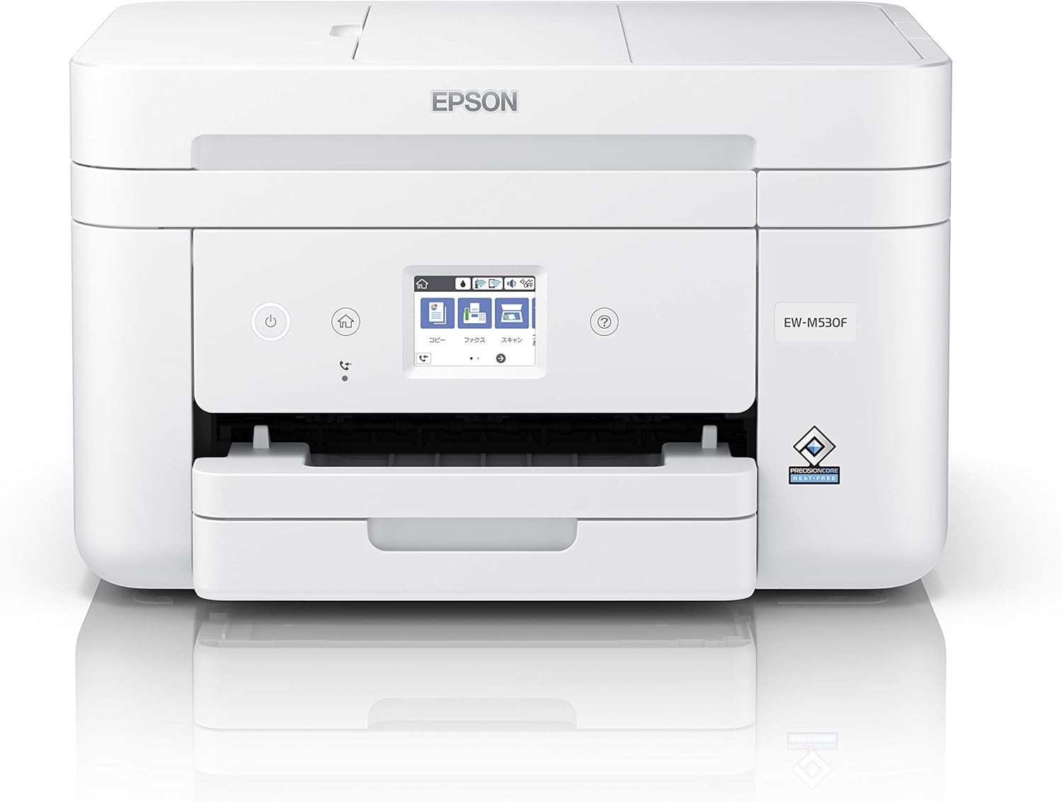エプソン インクジェット複合機 EW-M530F 無線・有線LAN対応 自動両面印刷 FAX機能付