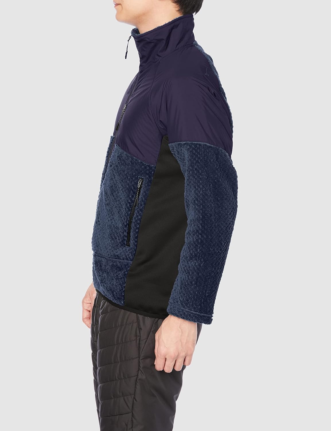 ポーラテックハイロフト メンズアウトドアジャケット トレッキング用 軽量保温