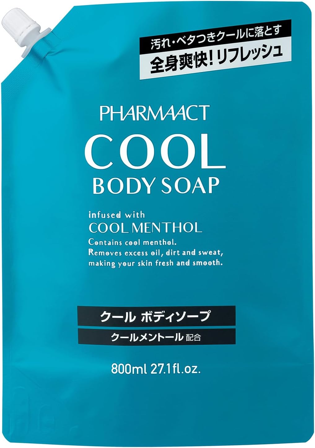 ファーマアクト クールボディソープ 詰替用パック