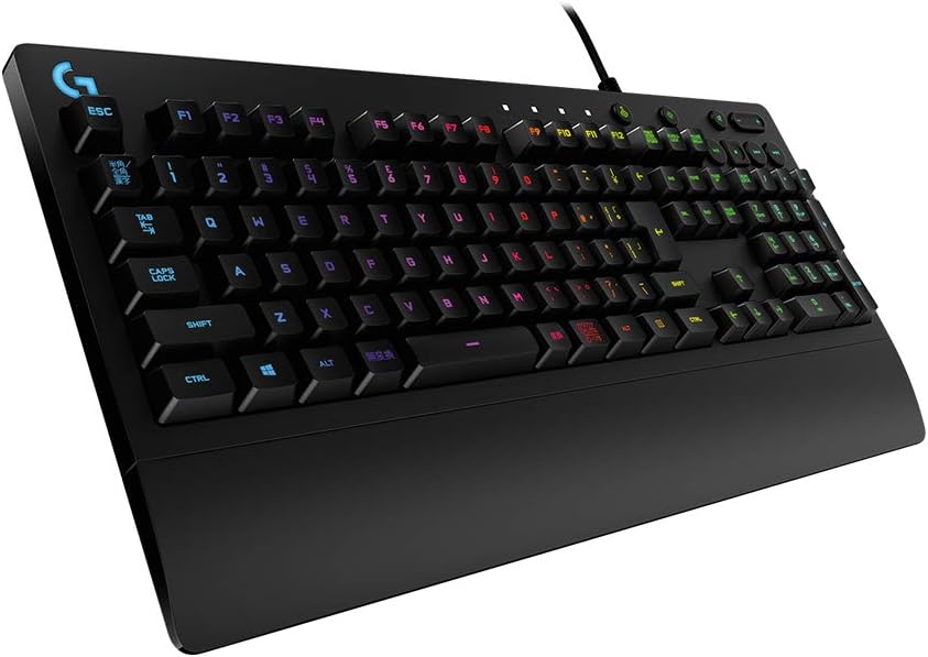 ファイナルファンタジーXIV推奨 有線ゲーミングキーボード G213r 日本語配列 LIGHTSYNC RGB