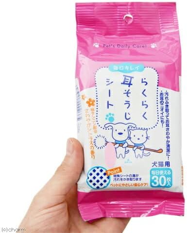 プレミアム耳そうじシート 30枚入り【スーパーキャット】