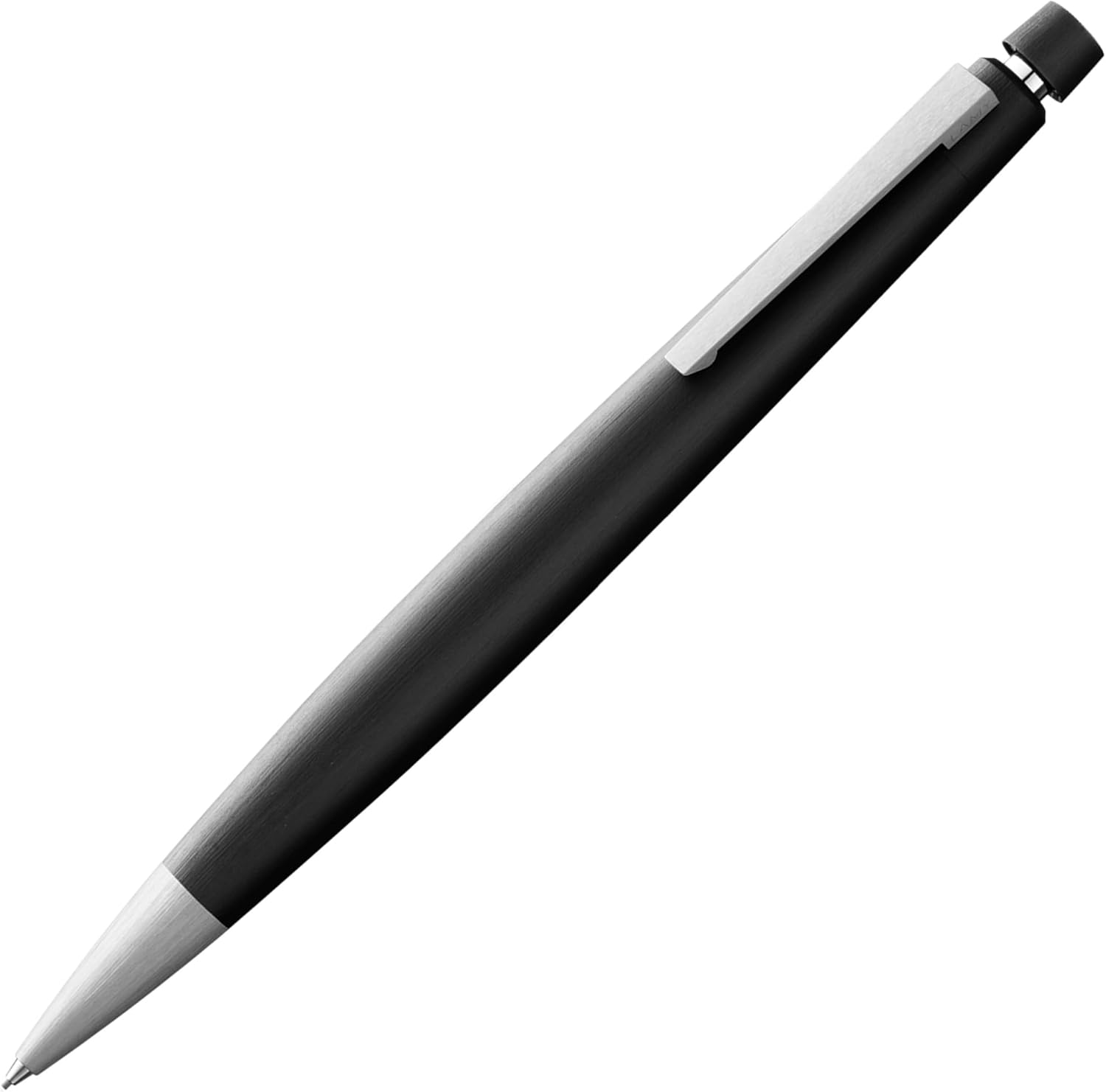 LAMY 2000 ブラック シャープペンシル - サテン仕上げポリカーボネート製 - LAMY M 41 細字リフィル（0.5mm）付き