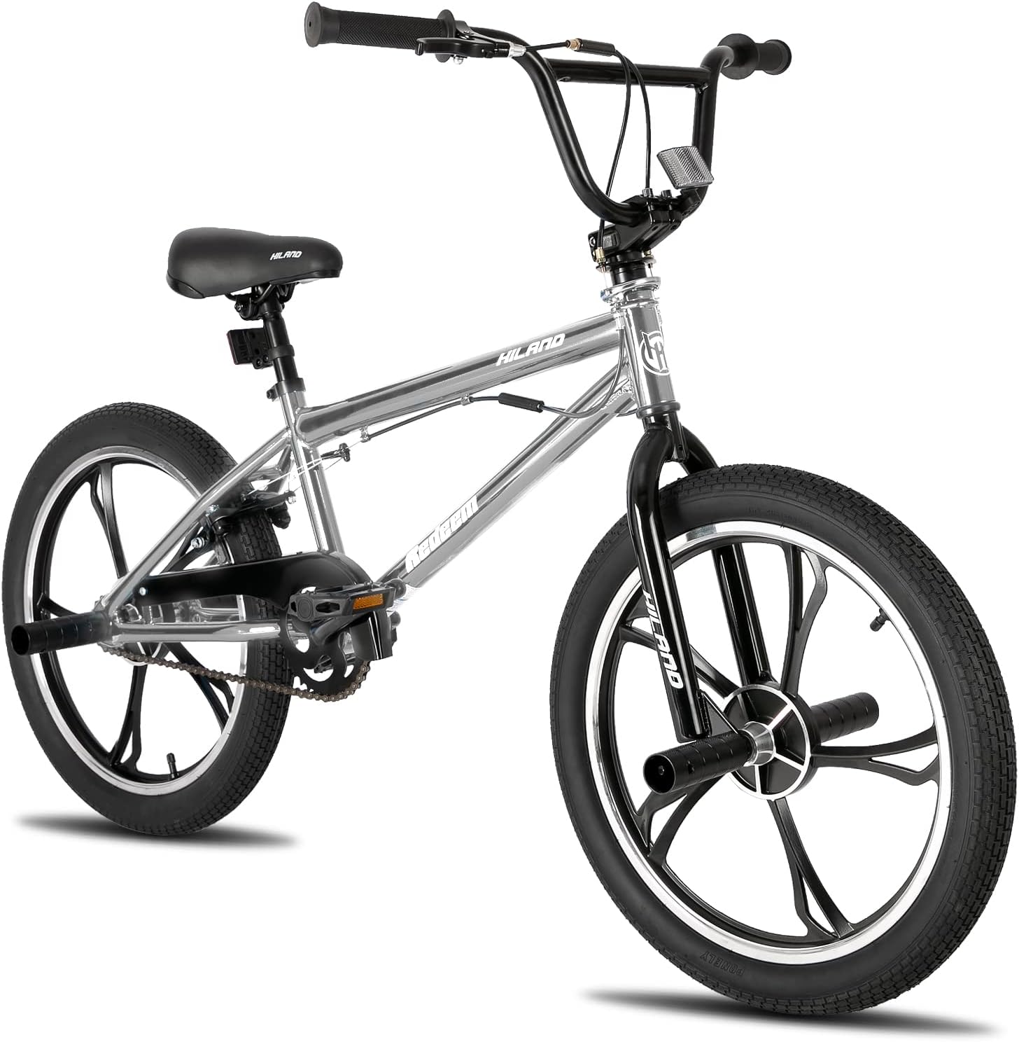 初心者向け20インチBMX自転車 フリースタイル 練習用 街乗り用 ブレーキ付き