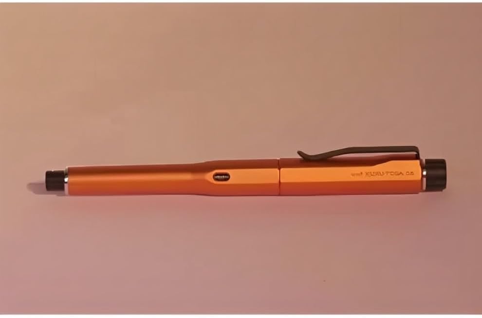 クルトガ ダイブ 0.5mm シャープペンシル トワイライトオレンジ