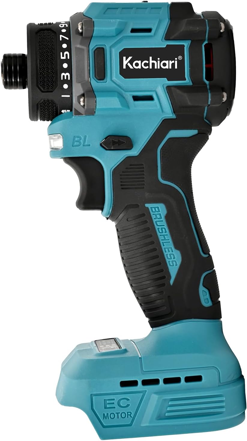 充電式ドライバー 18V ブラシレスモーター搭載 スピード調節機能 DIY初心者向け