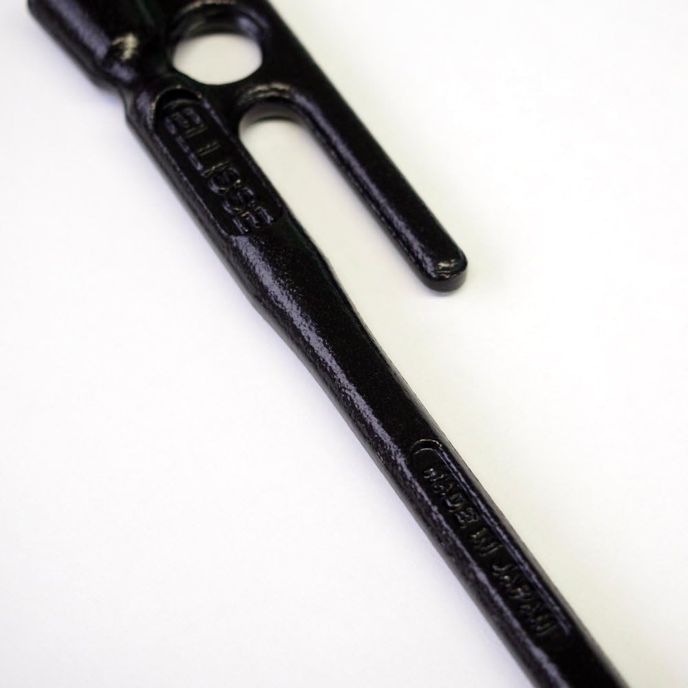 エリッゼ鍛造ペグ 28cm カチオン電着塗装 8本セット【日本製】