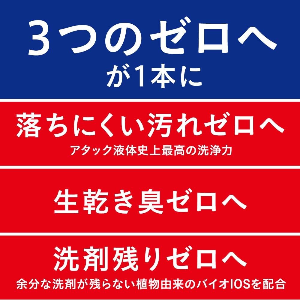 エヴァンゲリオン限定ボトル アタックゼロ抗菌洗濯洗剤 400g