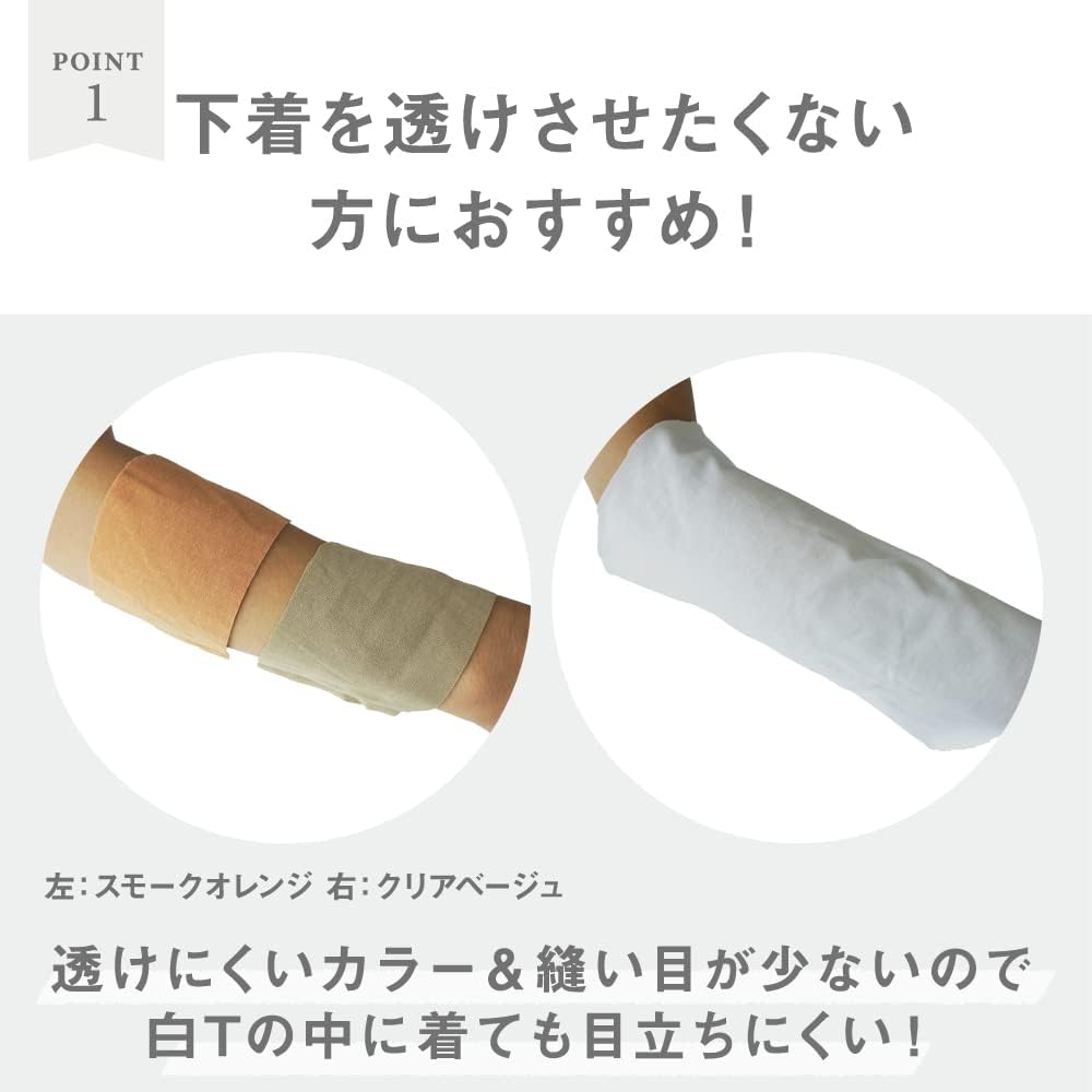インナーシャツ メンズ 脇パッド付き クローネックスリーブレス in.T CUT OFFシリーズ