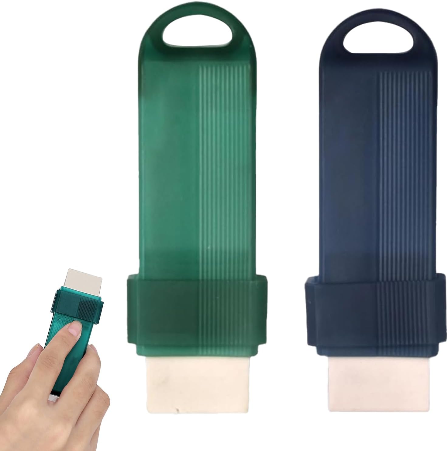 風呂用水垢落とし消しゴム 2個セット - キッチン・鏡・洗面台用クリーニング用品